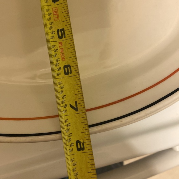 3 Oval Platters Wallace China Desert Ware 1947 nearly mint! - Picture 5 of 5